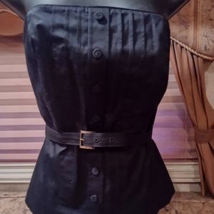 NWTWhite House Black Market Peplum Top Size 8